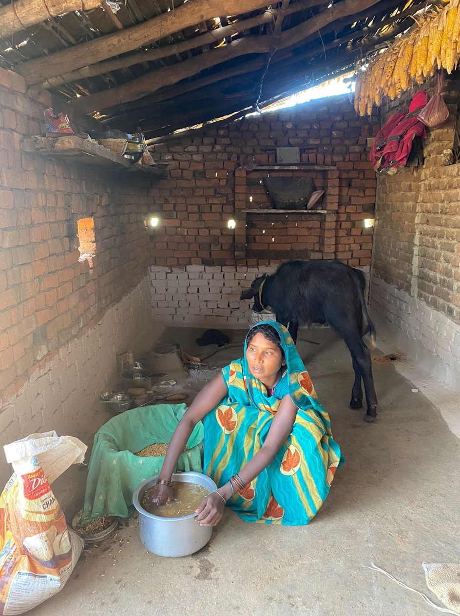 Kalawati, resident of Ganeshganj